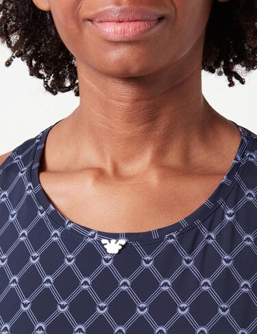 Emporio Armani Women's Long Dress Logo Print Cover-up in Saudi Arabia