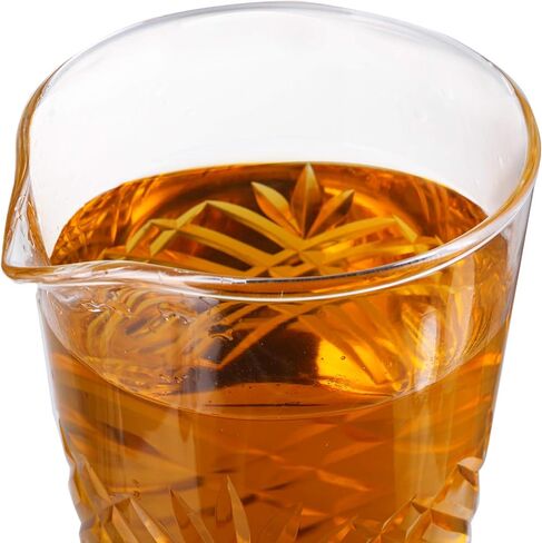 Jucoan 2 حزمة 24oz الكريستال كوكتيل خلط الزجاج، سميكة المرجحة أسفل كوكتيل اثارة الزجاج خلط إبريق للبار، أداة الملحقات النادل in Saudi Arabia