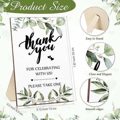 102 Pcs Wedding Party Favors for Guests Bulk 50 Bottle Opener Keychain, 50 Thank You Cards for Wedding 1 Wooden Sign with Natural Rope for Wedding Party Souvenirs Bridal Shower Reception Gifts in Saudi Arabia