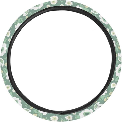 Dachshund Automotive Steering Wheel Cover Car Interior Accessories Soft Texture Washable Car Steering Wheel Cover in Saudi Arabia