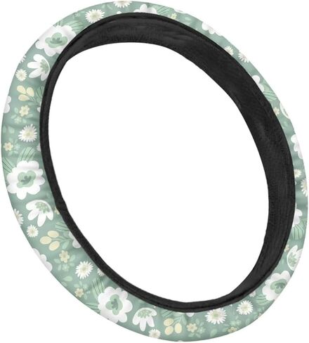 Dachshund Automotive Steering Wheel Cover Car Interior Accessories Soft Texture Washable Car Steering Wheel Cover in Saudi Arabia