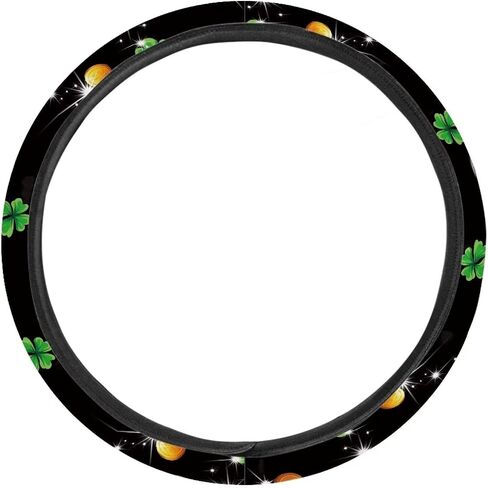 Dachshund Automotive Steering Wheel Cover Car Interior Accessories Soft Texture Washable Car Steering Wheel Cover in Saudi Arabia