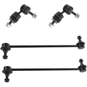 TRQ Front Rear Stabilizer Sway Bar End Link Suspension Kit 4 Piece Set for Mazda 3 Volvo C30 C70 S40 V50