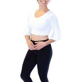 HALFTEE Bell Sleeve Layering Tee | Crop Tops for Women & Teens | XS-3X