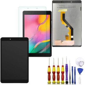 AQNEUKZ شاشة LCD كاملة تعمل باللمس محول الأرقام الجمعية استبدال أجزاء سامسونج جالاكسي تاب A 8.0 2019 SM-T290 T290 شاشة LCD in Kuwait