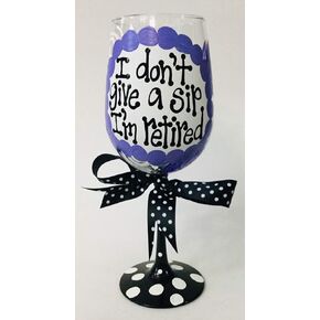 Retirement Wine Glass