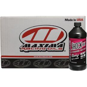 Maxima (CS58901H-12PK) 10WT Grade-130/390 Heavy Racing Shock Fluid - 32 oz., (Case of 12)