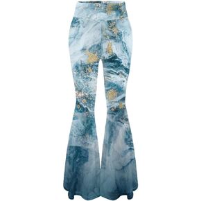 Flashideas Flare Leggings Yoga Pants with Tummy Control High-Waisted and Wide Leg Soft Comfortable