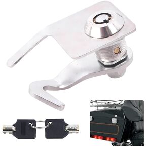 Motorcycle Saddle Bag tour pack trunk lock & keys Fits for Harley Touring Road King Electra Street Road Glide 1993-2013 Tour pak Latch