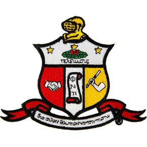 Desert Cactus Kappa Alpha Psi Fraternity 5 Inch Embroidered Appliqué Crest Patch Sew or Iron On Greek Blazer Jacket Bag Nupe (Patch - 5 Inch Crest)