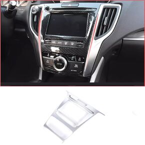 1pcs Center Console Navigation Panel Frame for Acura TLX 2015-2020 - Sport ABS Interior Accessories -Silver