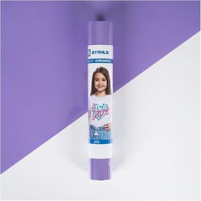 Stahls' HTV Heat Transfer Vinyl CAD-Cut Ultraweed 11.8" Width, Works with Professional and Craft Cutters. Easy to Cut, Easy to Weed. (Metallic Silver, 18FT Roll)