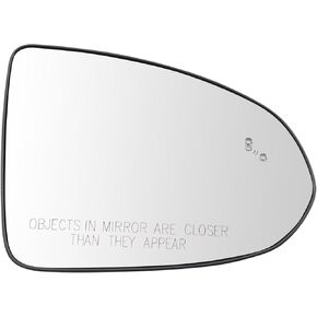 TRQ Right Mirror Glass Compatible with 2020-2022 Hyundai Sonata