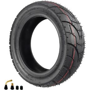 10'' Electric Scooter Tubeless Tire,80/65-6 Scooter Tire for Electric Scooter E-Bike Tires Mobility Scooter Parts (city road)