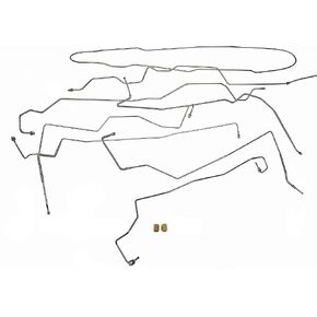 Dorman 919-243 Stainless Steel Brake Line Kit Compatible with Select Ford Models (OE FIX)