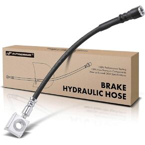 A-Premium Rear Passenger Outer Brake Hydraulic Hose Compatible with Select Ford Models - F650/F750 2000 2001 2002 2003 - Replace# F81Z2267HD