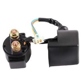 GOOFIT 2 Pin Solenoid Relay Starter for 50cc 110cc 150cc 200cc 250cc Chinese ATV Quad Sunl Bikes