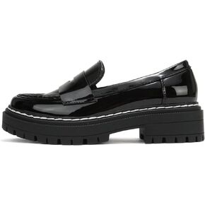 Soda “Eureka" ~ Women Slip On Platform Penny Loafer Lug Sole with Stitched Detail in Saudi Arabia