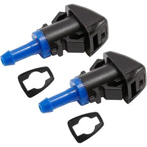 2Pcs Windshield Wiper Nozzle 68024312AB Replacement for Chrysler 200 2011-2014, Replacement for Dodge Avenger 2011-2014, Challenger 2008-2014