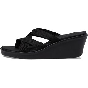 Skechers Women's Rumble on-Heat Maze Wedge Sandal