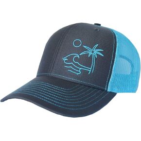 Outdoor Trucker Hat Snapback - Surf Beach Design