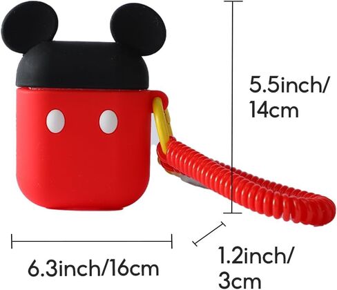 حافظة حماية لسماعات الرأس من مجموعة ديزني 100 سيليبريشن من MINISO لأجهزة AirPods 2 in Kuwait