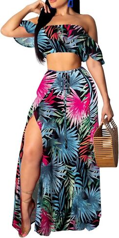 Xinlees Women's Swimsuit Cover Up Summer Beach Wrap Skirt Swimwear Bikini 2 Pieces Cover-ups in Saudi Arabia