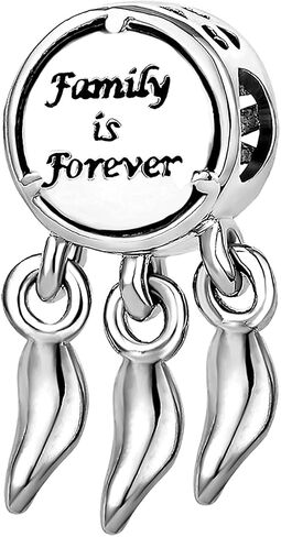 Family is Forever Charm Tree of Life Home Bead Compatible With Pandora Charms Bracelets in Saudi Arabia