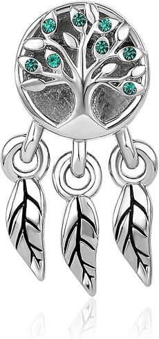 Family is Forever Charm Tree of Life Home Bead Compatible With Pandora Charms Bracelets in Saudi Arabia