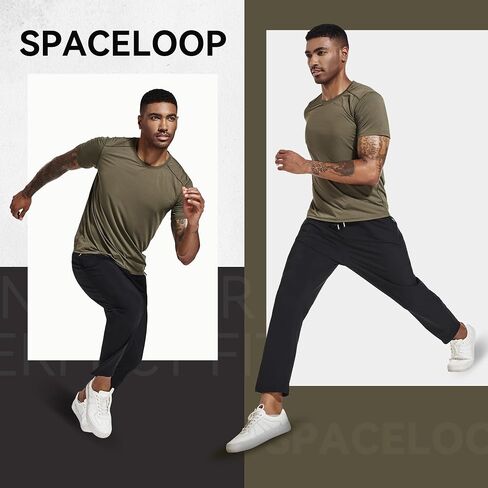 Mens Shirts, Gym T-Shirts for Men Fitted, Muscle Tee Moisture Wicking Workout Short Sleeve for Summer Gym Athletic in Saudi Arabia