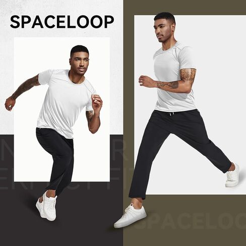 Mens Shirts, Gym T-Shirts for Men Fitted, Muscle Tee Moisture Wicking Workout Short Sleeve for Summer Gym Athletic in Saudi Arabia