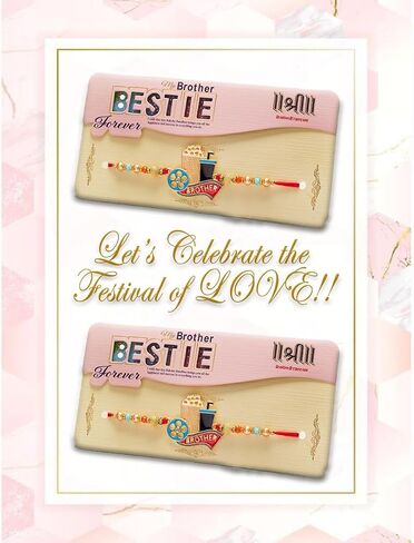 Embrace the Bond of Love: Exquisite Rakhi Collection for Cherished Siblings - Celebrate the Joyous Raksha Bandhan Tradition with Our Handcrafted Rakhi Designs | Rakhi for Brother and Bhabhi | Raksha in Saudi Arabia