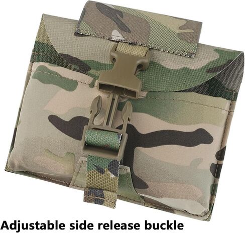 2 in 1 Blow Out Medical Pouch & Tourniquet Holder: IFAK | Trauma | Fisrt Aid Kit Pouch(Empty) | Stretchy Trauma Shears Holster Molle & Blet Loop for Tacical Vest Heavy Duty Belt in Saudi Arabia