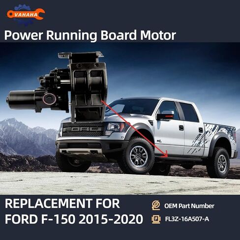 محرك لوحة تشغيل الطاقة اليمنى مع استبدال القوس لجميع محركات Ford F150 2015-2020 FL3Z16A506B FL3Z-16A506-B 2.7L 3.0L 4V جانب الركاب in Kuwait