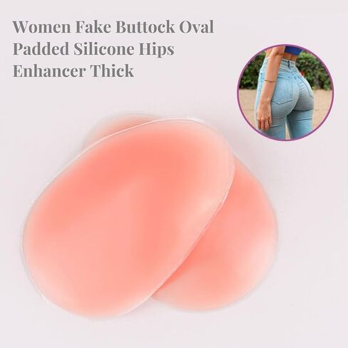 BMLen Silicone Butt Pads Fake Buttock Butt Lifter Enhancer Shaper Panties Underwear in Kuwait