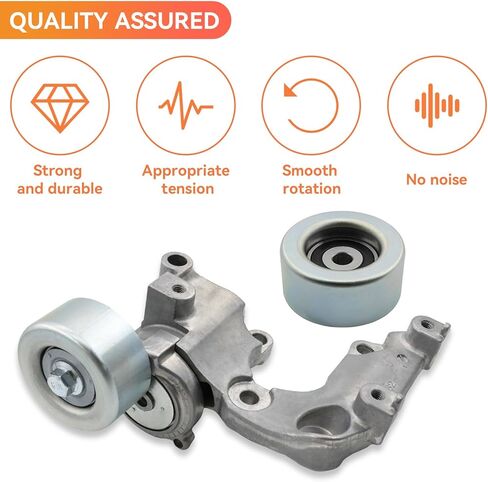 89374 محرك حزام الموتر وبكرة المهمل طقم حزام سير السربنتين مناسب لتويوتا كامري هايلاندر Rav4 أفالون سيينا فينزا، لكزس Es350 Rx350، 3.5L V6، 1662031040 36173 7PK1550 in Kuwait