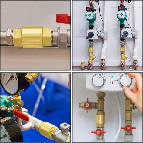 Kodilin 1 قطعة صمام فحص في الخط 1-1/4 بوصة خيط أنثى، منع التدفق الخلفي، صمامات فحص في اتجاه واحد in Kuwait