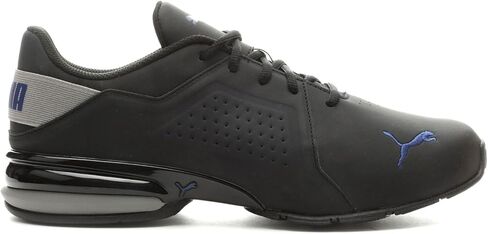 حذاء رياضي رجالي من Puma Viz Runner، أسود/أزرق كهربائي، 14 in Saudi Arabia
