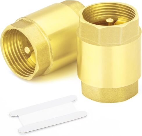 Kodilin 1 قطعة صمام فحص في الخط 1-1/4 بوصة خيط أنثى، منع التدفق الخلفي، صمامات فحص في اتجاه واحد in Kuwait