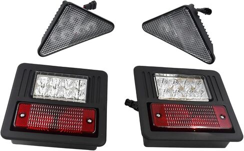 طقم إضاءة LED 6670284 المصابيح الأمامية RH وLH 7259523 7259524 6718042 6718043 متوافق مع جرافة انزلاقية Bobcat 751 753 763 773 A220 A300 S160 S175 الجنزير T140 T180 T200 T250 T320 in Saudi Arabia