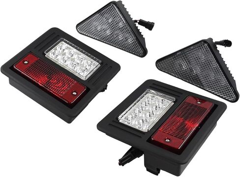 طقم إضاءة LED 6670284 المصابيح الأمامية RH وLH 7259523 7259524 6718042 6718043 متوافق مع جرافة انزلاقية Bobcat 751 753 763 773 A220 A300 S160 S175 الجنزير T140 T180 T200 T250 T320 in Saudi Arabia
