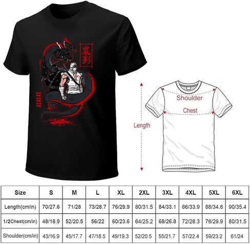 Arashikage Clan Storm Shadow Snake Eyes GI Dragon Joe Men's Basic Short Sleeve T-Shirt Cotton Unisex Fashion Casual T-Shirts in Saudi Arabia