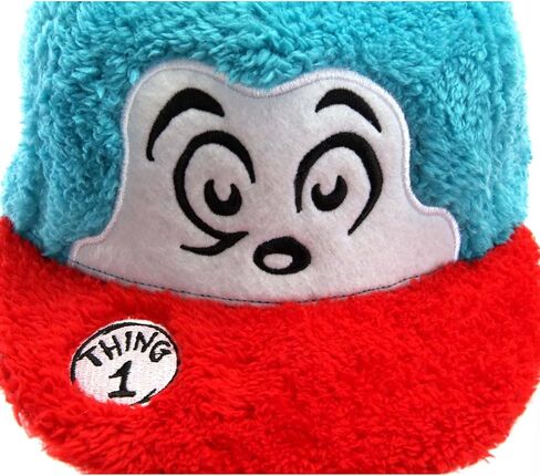 Dr. Seuss Thing 2 Costume Fuzzy Snapback Hat in Saudi Arabia