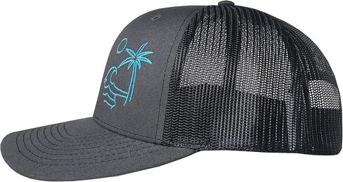 قبعة سائق الشاحنة الخارجية Snapback - تصميم شاطئ الأمواج in Kuwait