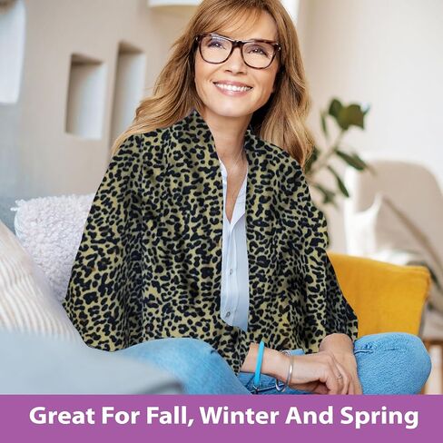 35 درجة أدناه شال بأساور مع جيوب، سترة صوفية طويلة مريحة وناعمة، لف شال منفضة صوفية in Kuwait