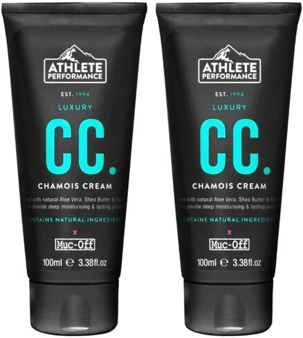 Muc-Off Luxury Chamois Cream Cycling | Anti-Chafing, Moisturizing Formula | Long-Lasting Comfort & Protection | Ideal for Cyclists, Triathletes, and Runners in Kuwait