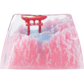 Sumgsn Custom Pink Cat Keycaps Resin Artisan Keycaps SA Profile Keycap Fit for Mechanical Keyboard Cherry Mx Gateron Switches