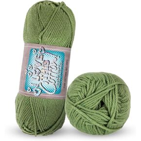 I Love This Cotton Medium Yarn for Crocheting & Knitting – Soft Yarn Skein – 180 Yards of 100% Cotton Yarn for Crocheting Blankets, Hats, & More – DIY Handcrafting Accessories