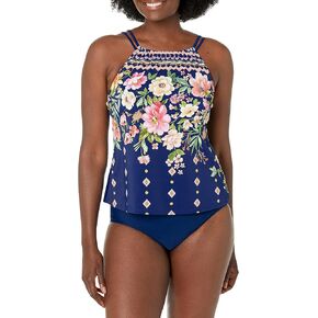 High Neck Tankini Swimsuit Top