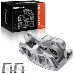 A-Premium Disc Brake Caliper Assembly with Bracket Compatible with Select Mitsubishi Models - Outlander 2005-2006, Outlander PHEV 2018-2020, Lancer 2009-2015, 2.0L 2.4L - Front Left Driver Side
